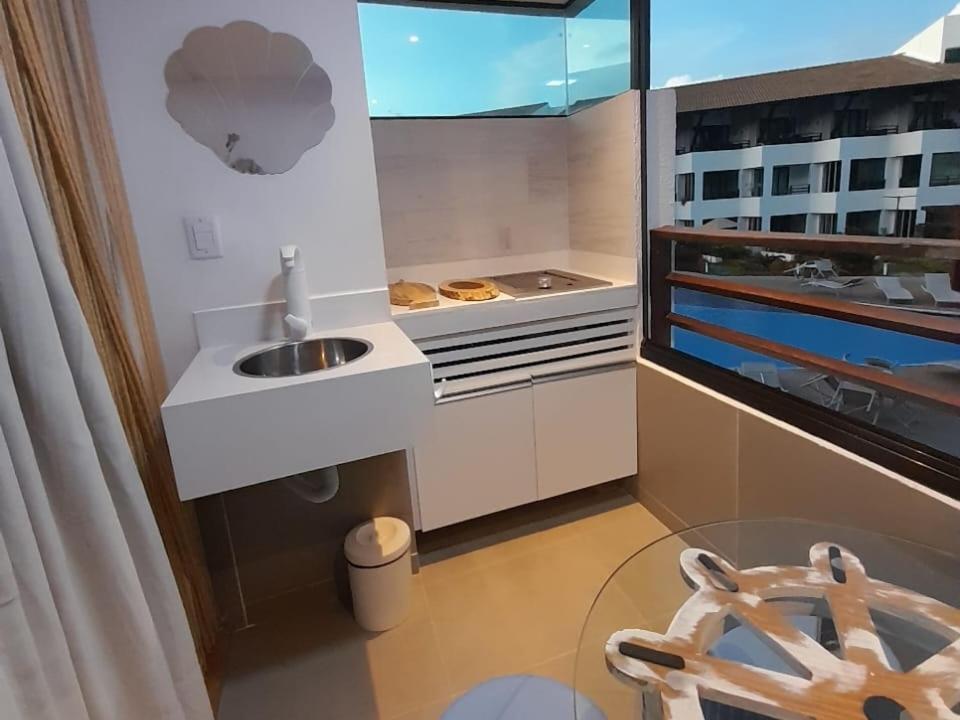 Flat Fantastico Na Beira Mar Em Tamandare Apartment Exterior foto